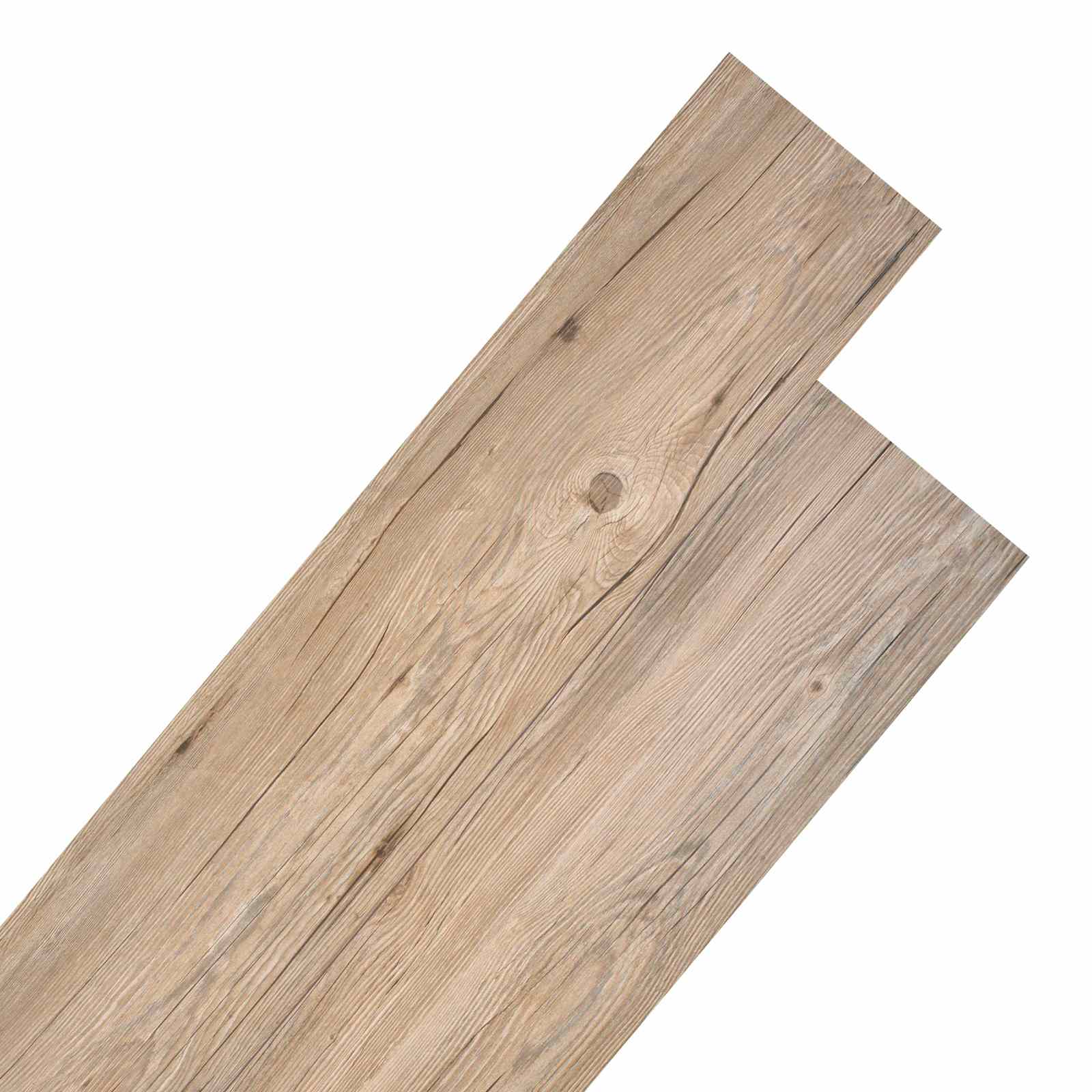vidaXL Deski podłogowe 18 pcs Brązowy 5,26 m² PVC