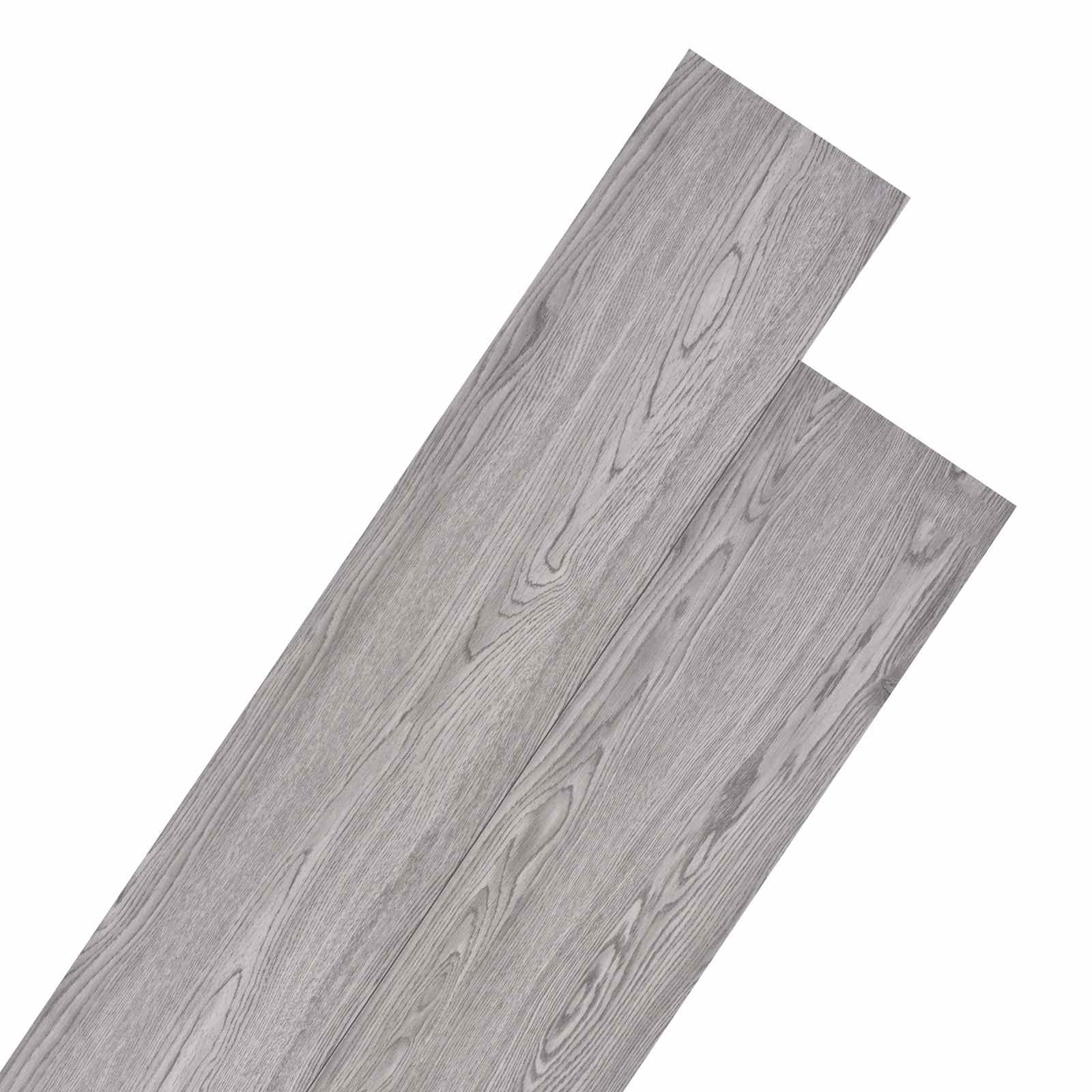 vidaXL Deski podłogowe 18 pcs Ciemnoszary 5,26 m² PVC