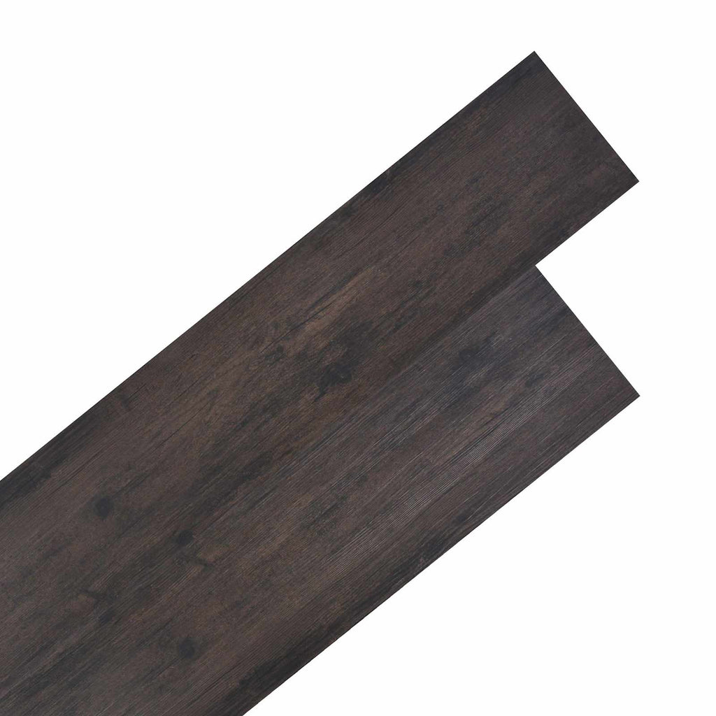 vidaXL Deski podłogowe 18 pcs Ciemnoszary 5,26 m² PVC