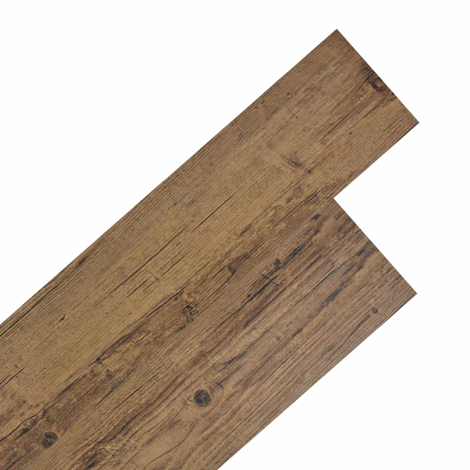 vidaXL Deski podłogowe 36 pcs Orzechowy brąz 5,02 m² PVC