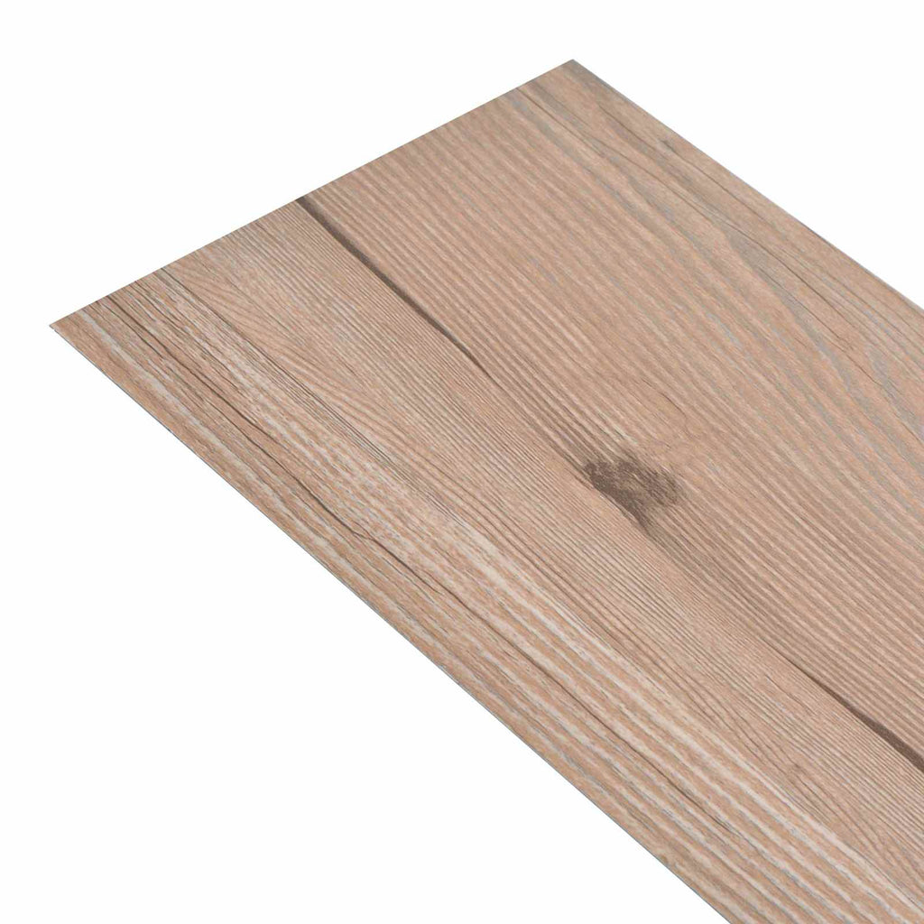 vidaXL Deski podłogowe 36 pcs Dąb brązowy 5,02 m² PVC