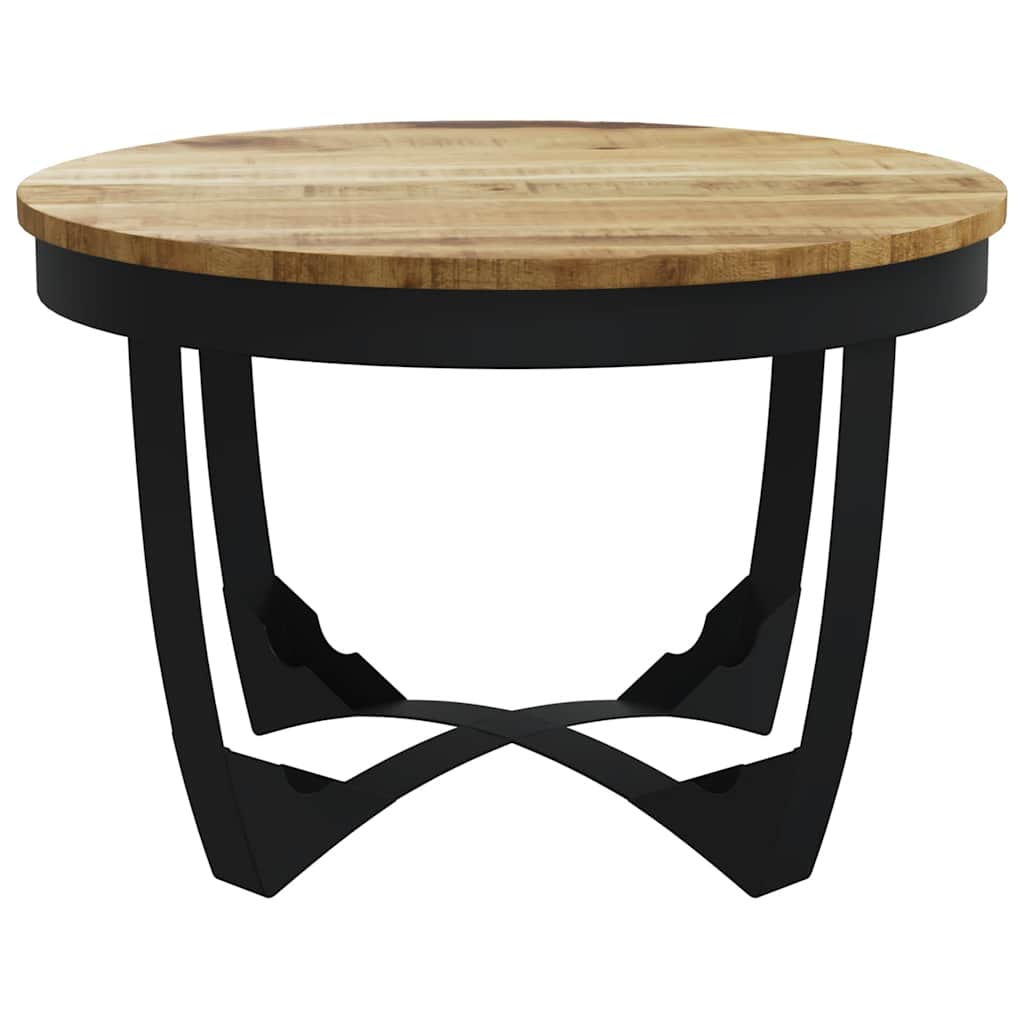 vidaXL Stolik kawowy, surowe drewno mango, 60x40 cm
