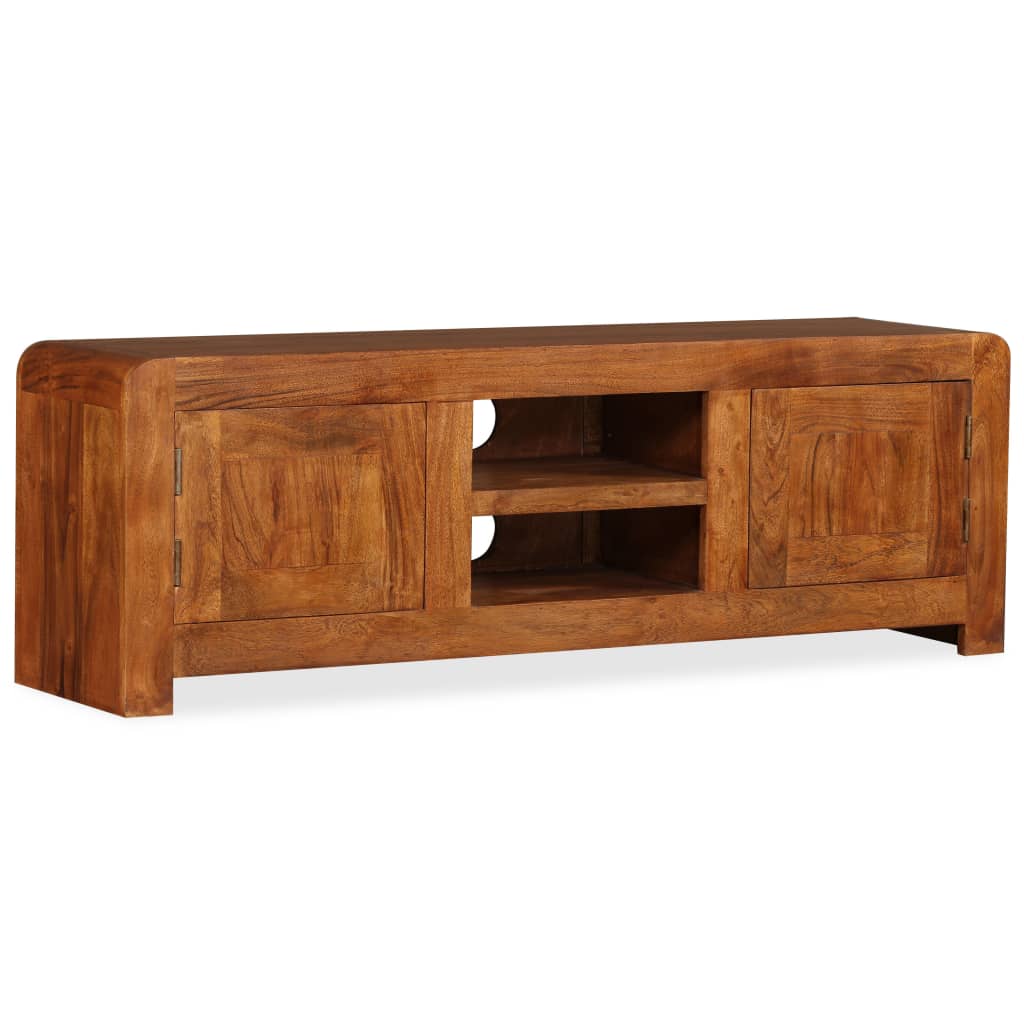vidaXL Szafka pod TV, drewno w kolorze miodowego brązu, 120x30x40 cm
