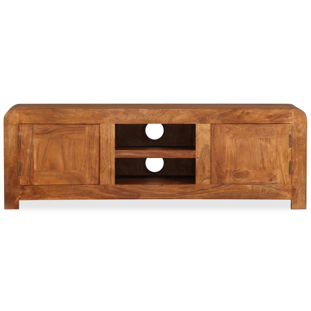 vidaXL Szafka pod TV, drewno w kolorze miodowego brązu, 120x30x40 cm