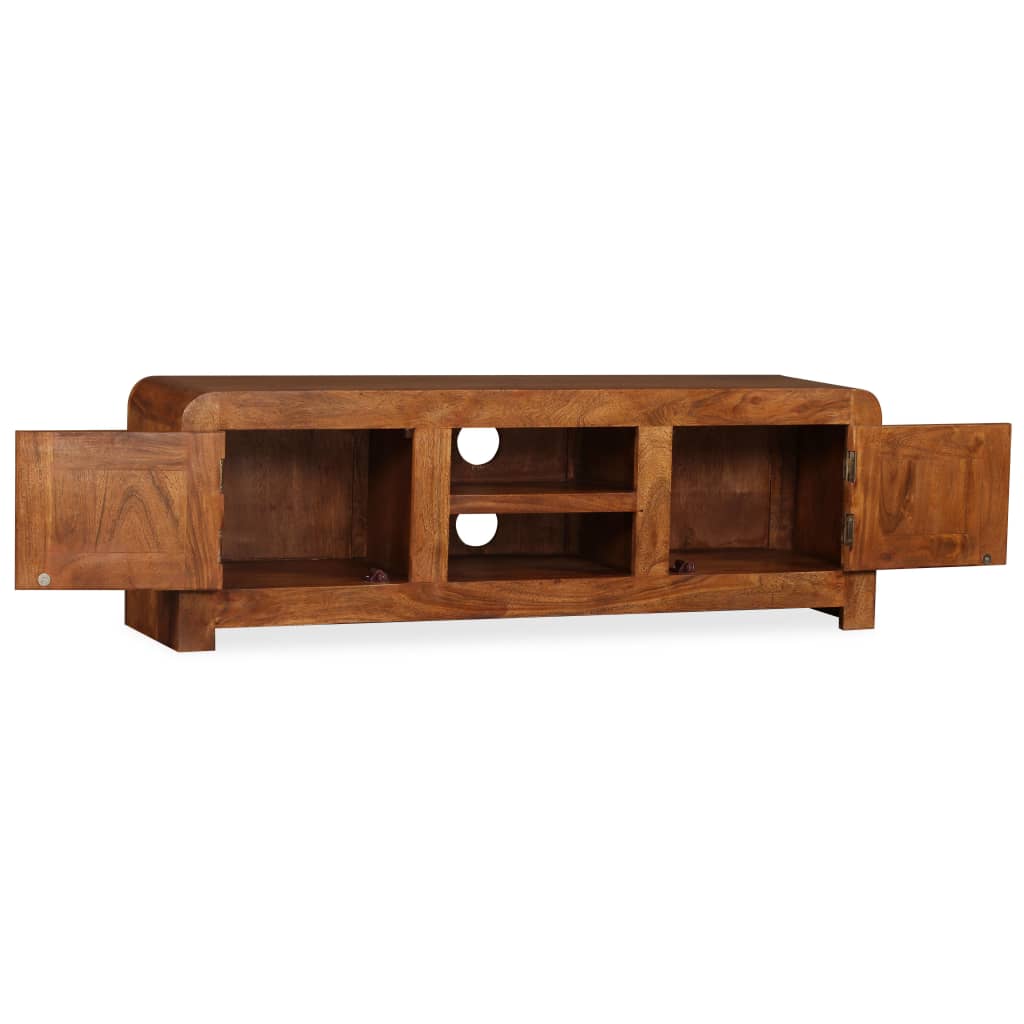 vidaXL Szafka pod TV, drewno w kolorze miodowego brązu, 120x30x40 cm