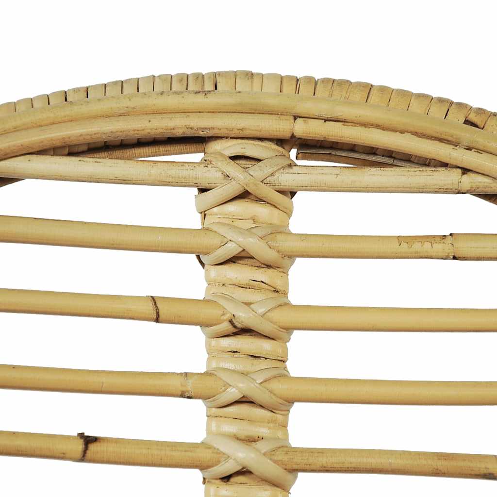 vidaXL Krzesła do jadalni, 2 szt., naturalny rattan
