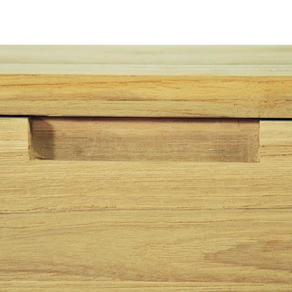 vidaXL Stolik konsola, 120 x 35 x 76 cm, lite drewno tekowe