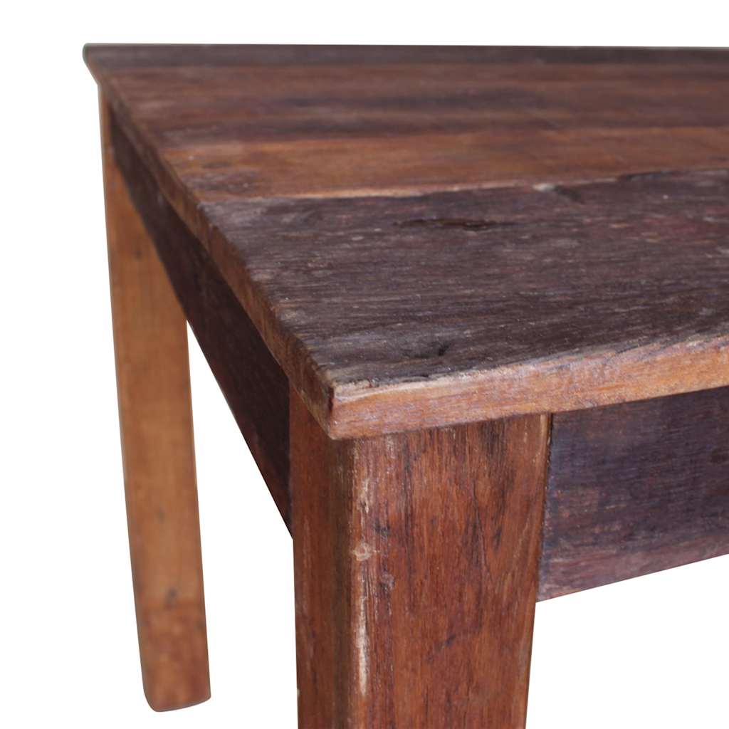 vidaXL Stół do jadalni, drewno z recyklingu, 82x80x76 cm