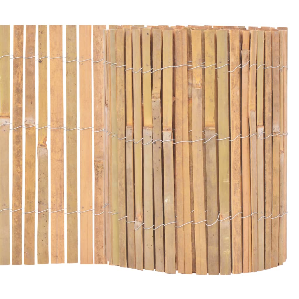 vidaXL Ogrodzenie z bambusa, 1000 x 30 cm