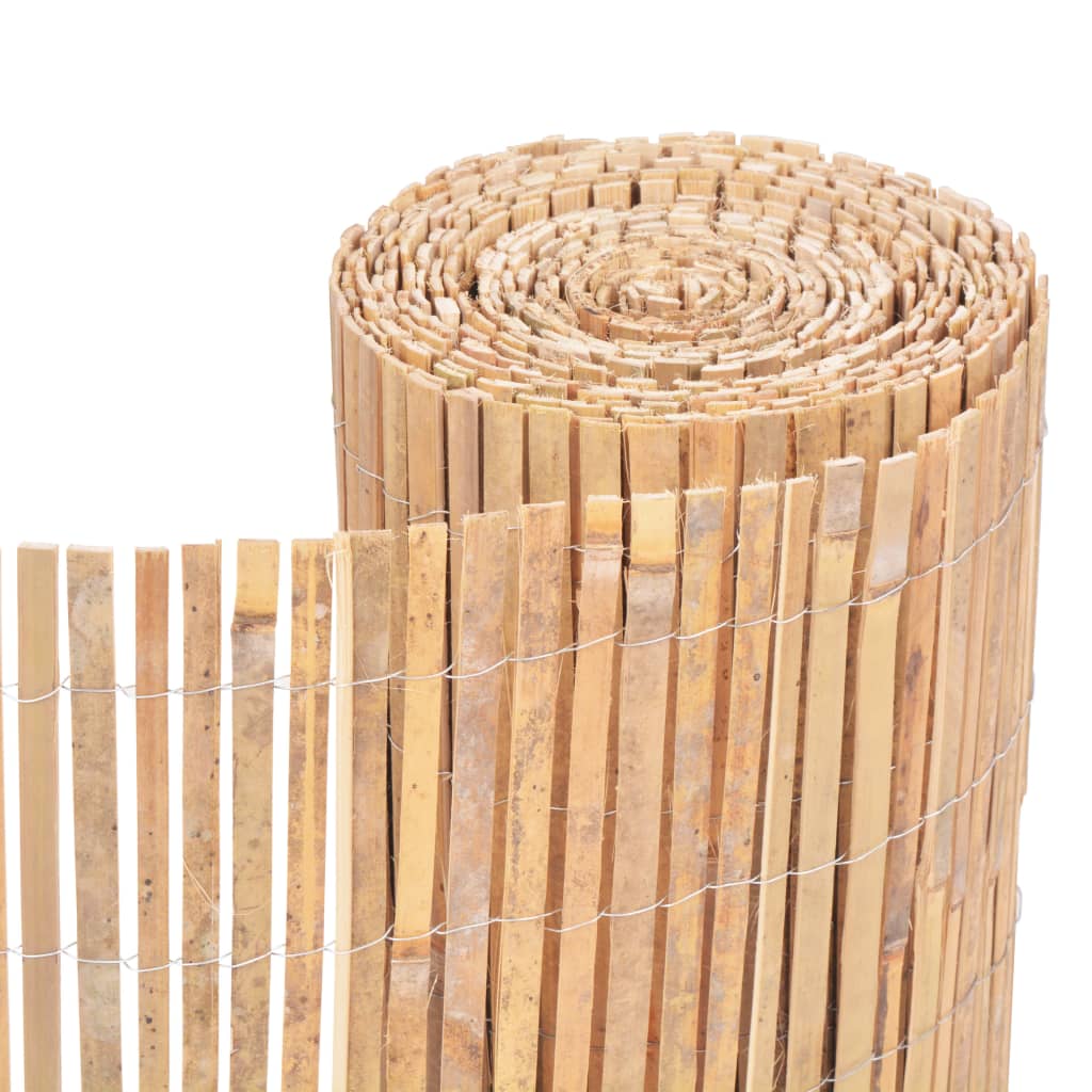 vidaXL Ogrodzenie z bambusa, 1000 x 30 cm