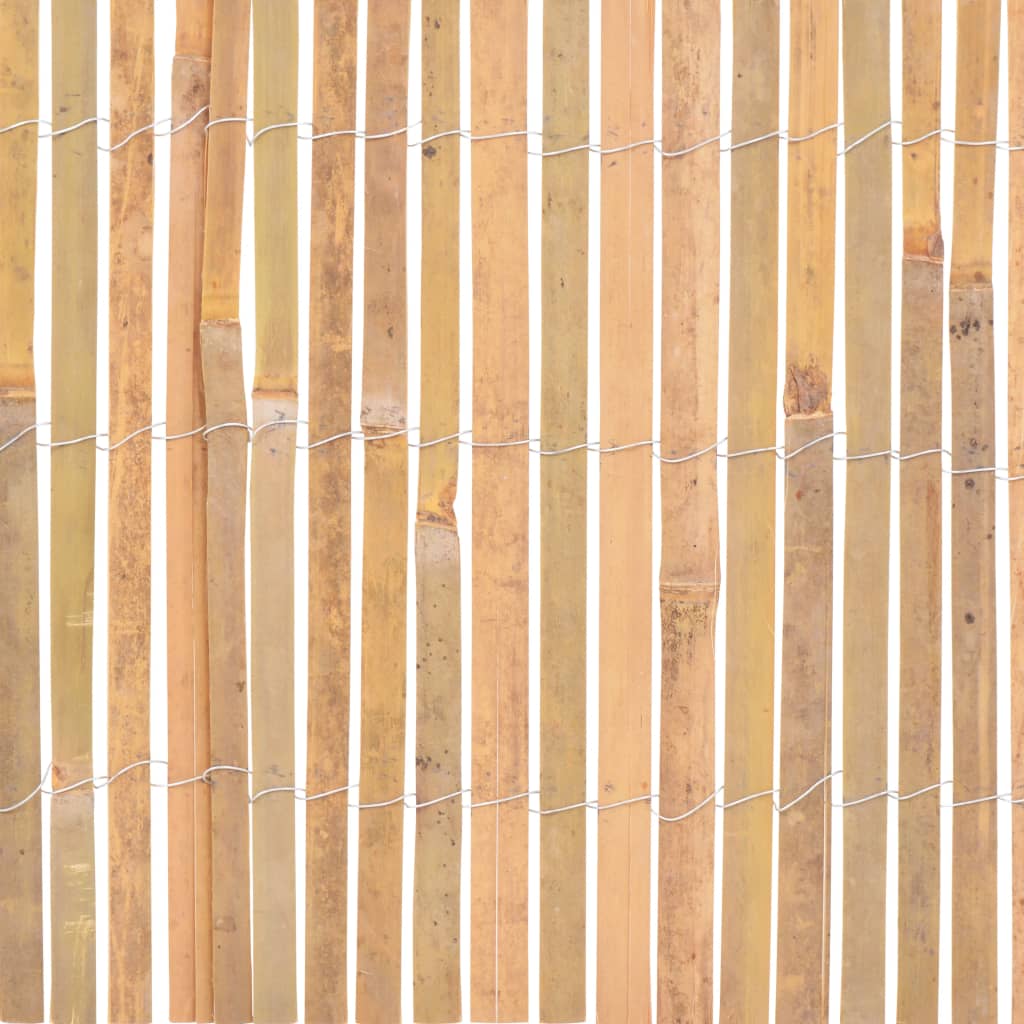 vidaXL Ogrodzenie z bambusa, 1000 x 30 cm