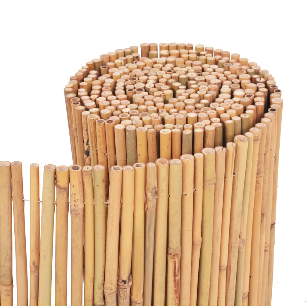 vidaXL Ogrodzenie z bambusa, 500 x 30 cm