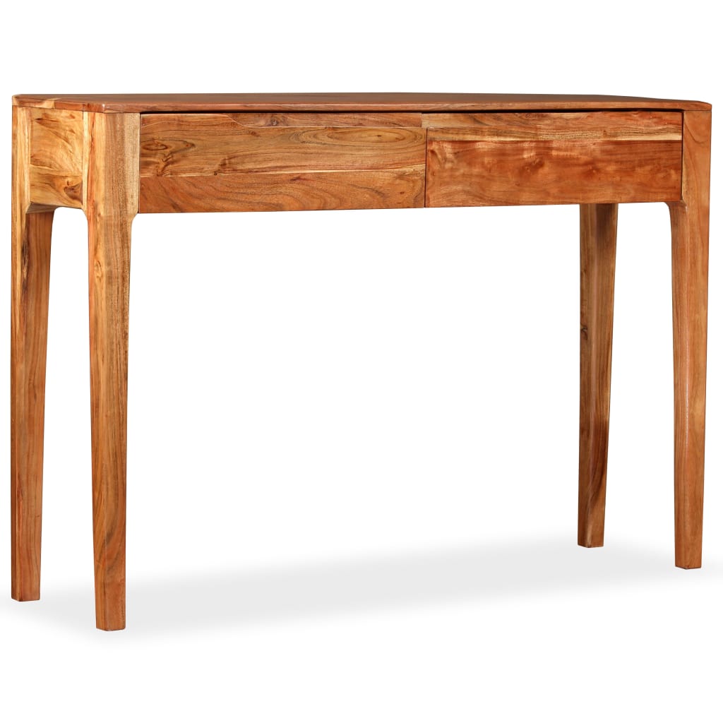 vidaXL Stolik typu konsola z litego drewna, 118 x 30 x 80 cm