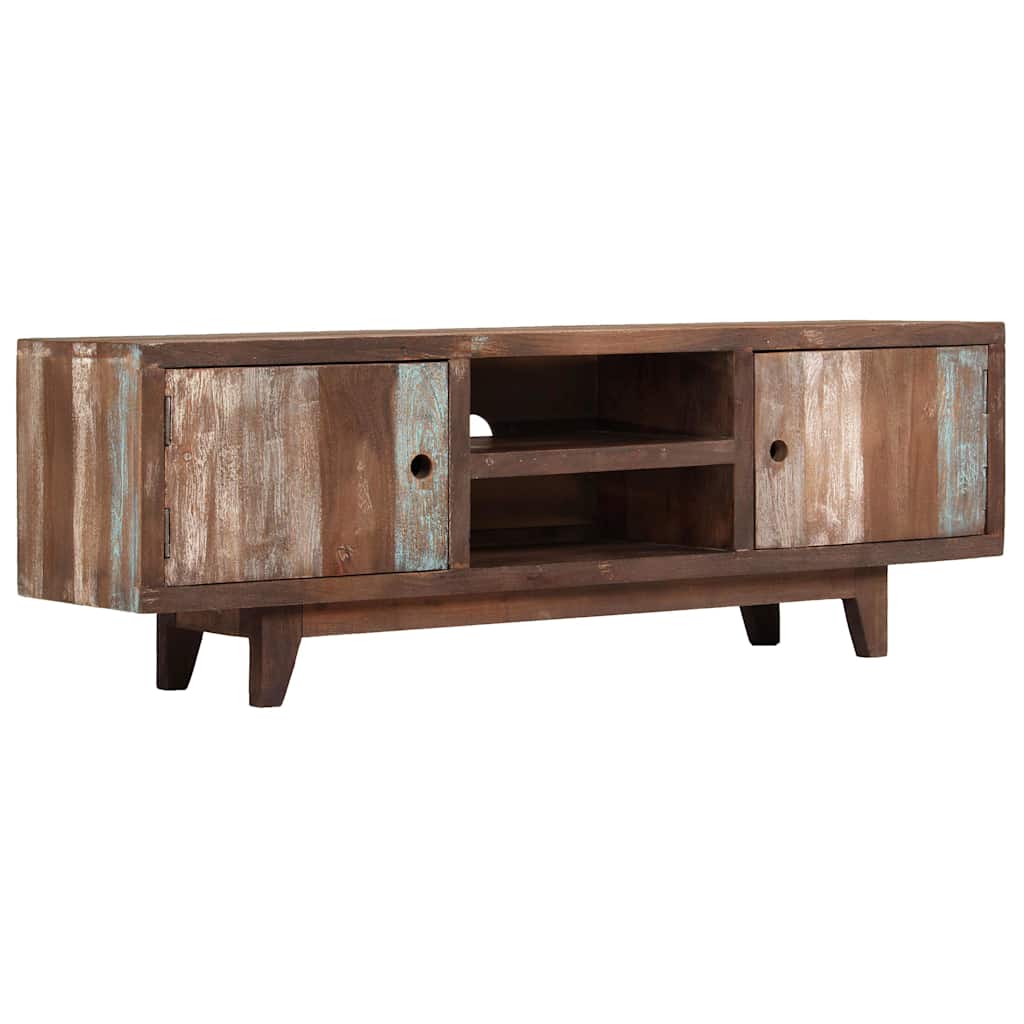 vidaXL Szafka vintage pod telewizor, drewno akacjowe, 118 x 30 x 40 cm