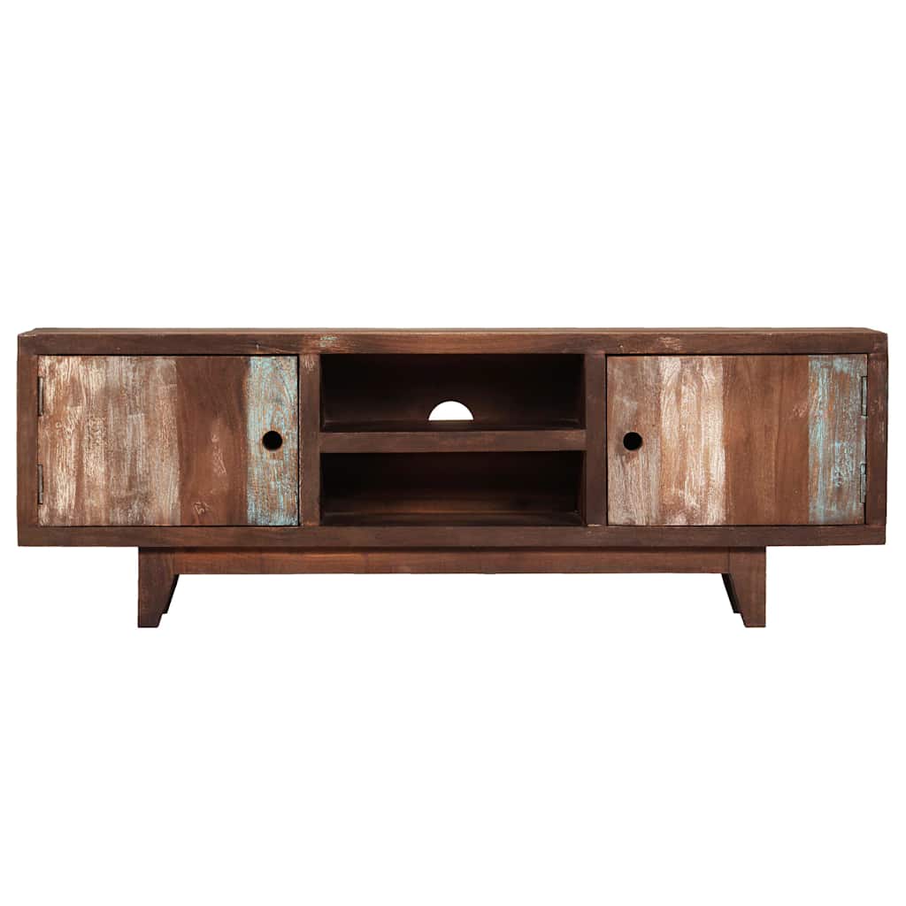 vidaXL Szafka vintage pod telewizor, drewno akacjowe, 118 x 30 x 40 cm