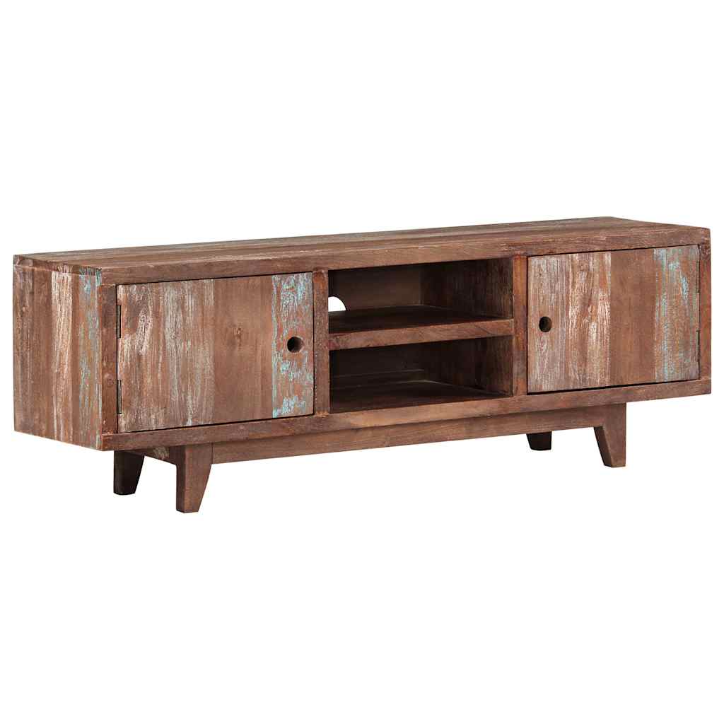 vidaXL Szafka vintage pod telewizor, drewno akacjowe, 118 x 30 x 40 cm
