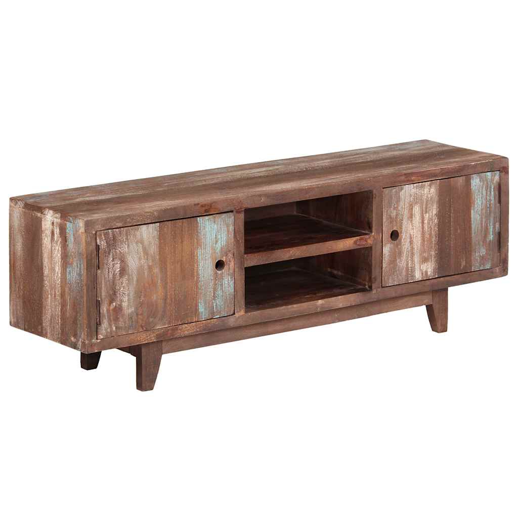 vidaXL Szafka vintage pod telewizor, drewno akacjowe, 118 x 30 x 40 cm