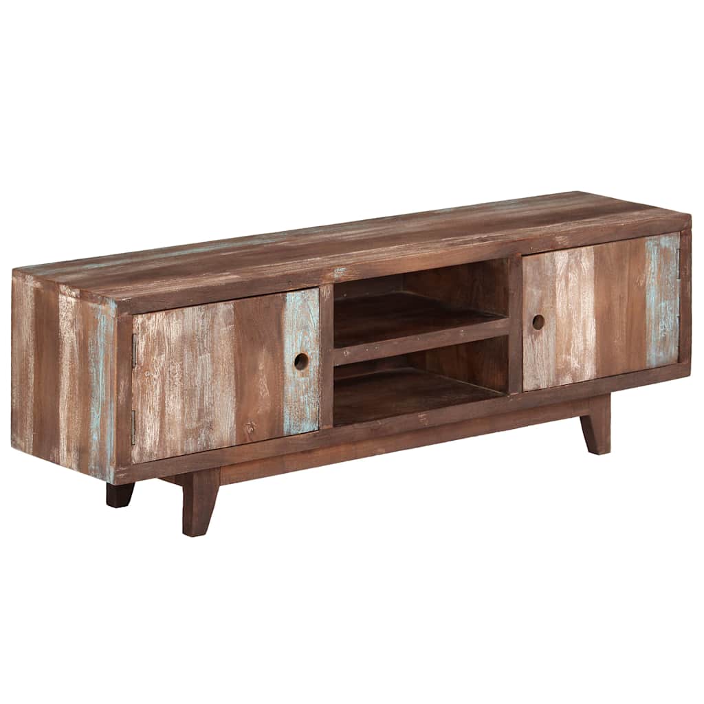 vidaXL Szafka vintage pod telewizor, drewno akacjowe, 118 x 30 x 40 cm