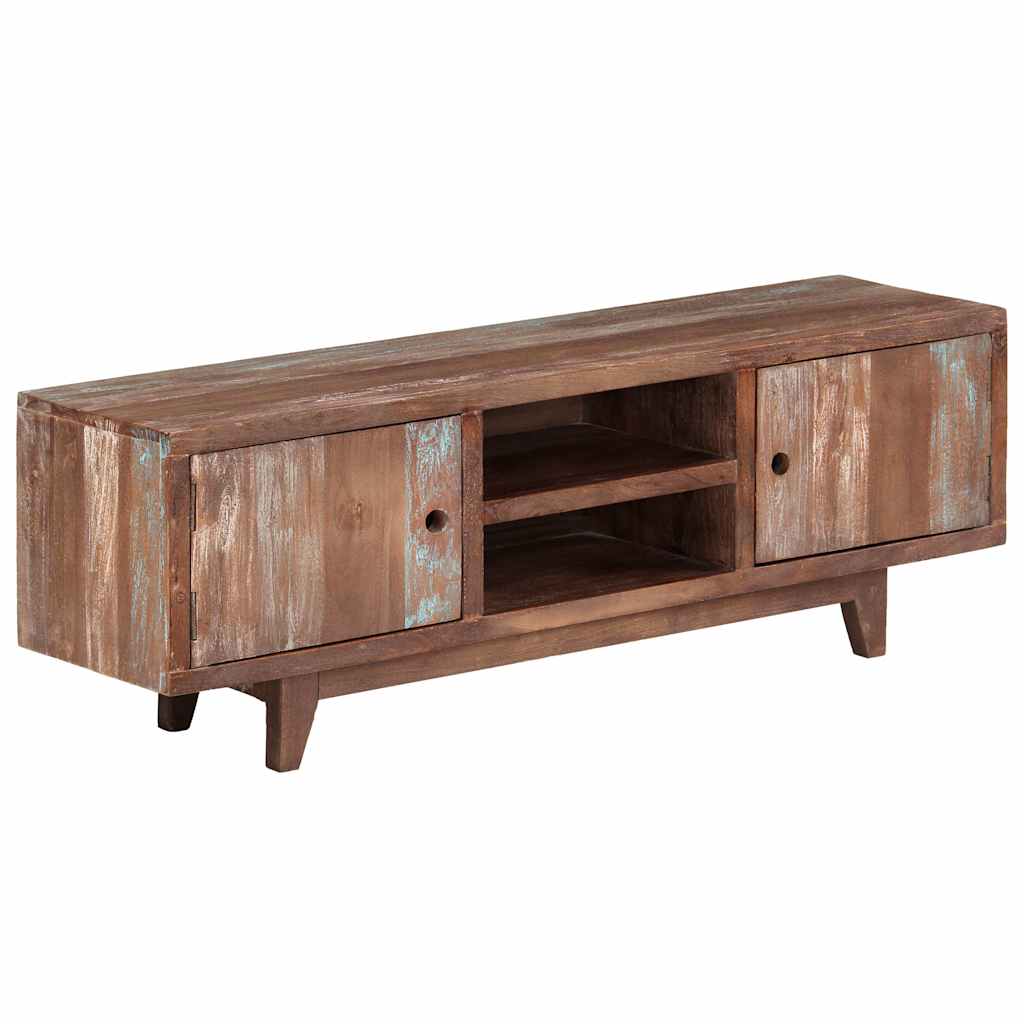 vidaXL Szafka vintage pod telewizor, drewno akacjowe, 118 x 30 x 40 cm