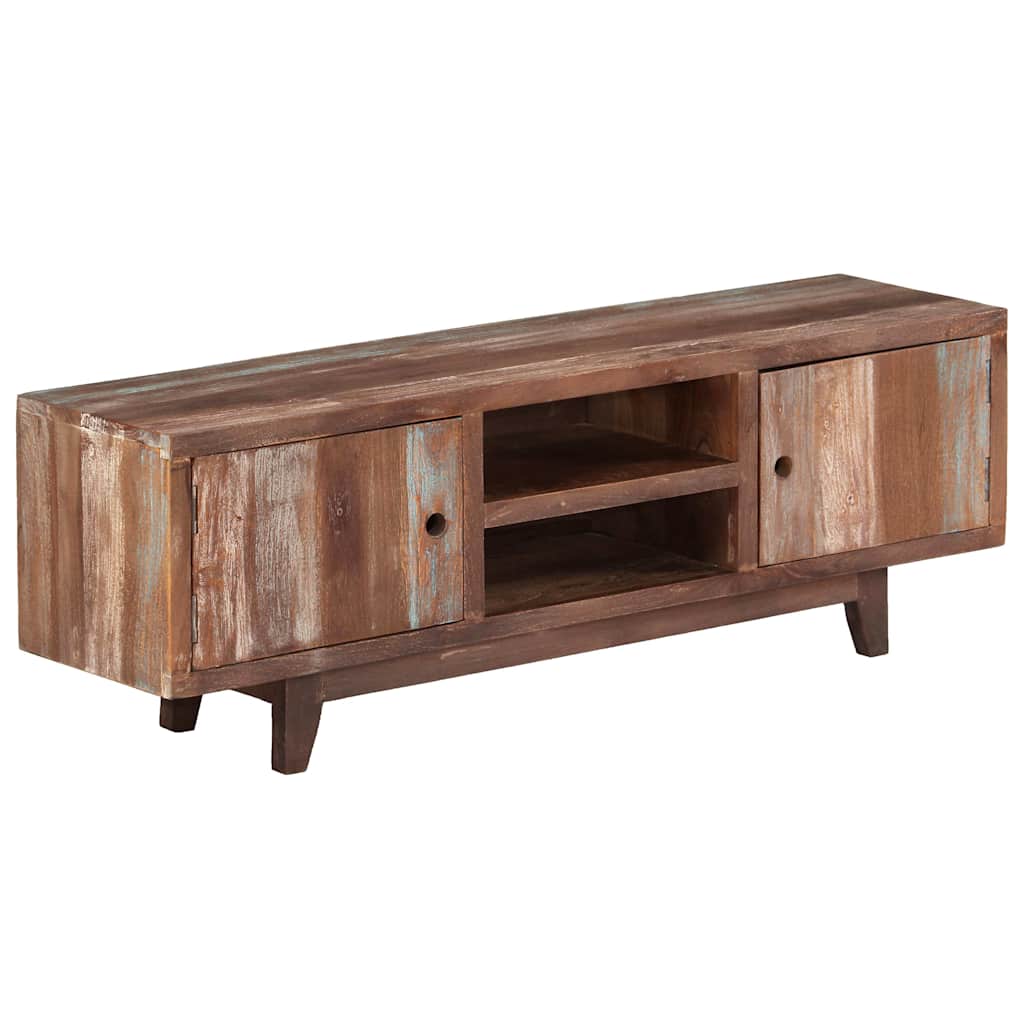 vidaXL Szafka vintage pod telewizor, drewno akacjowe, 118 x 30 x 40 cm