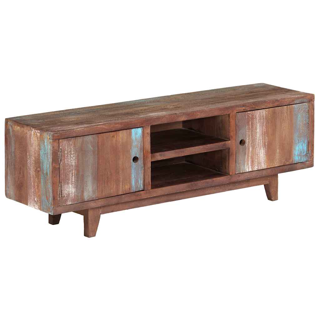 vidaXL Szafka vintage pod telewizor, drewno akacjowe, 118 x 30 x 40 cm