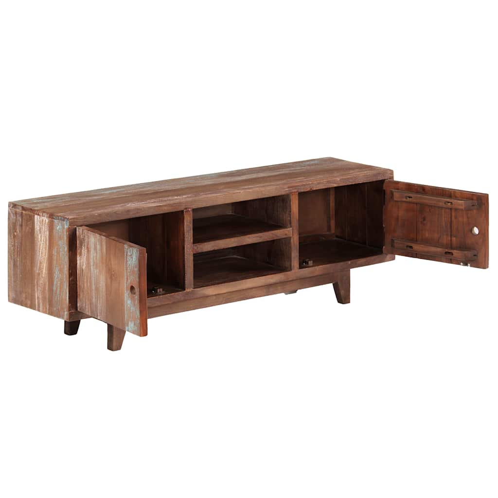 vidaXL Szafka vintage pod telewizor, drewno akacjowe, 118 x 30 x 40 cm