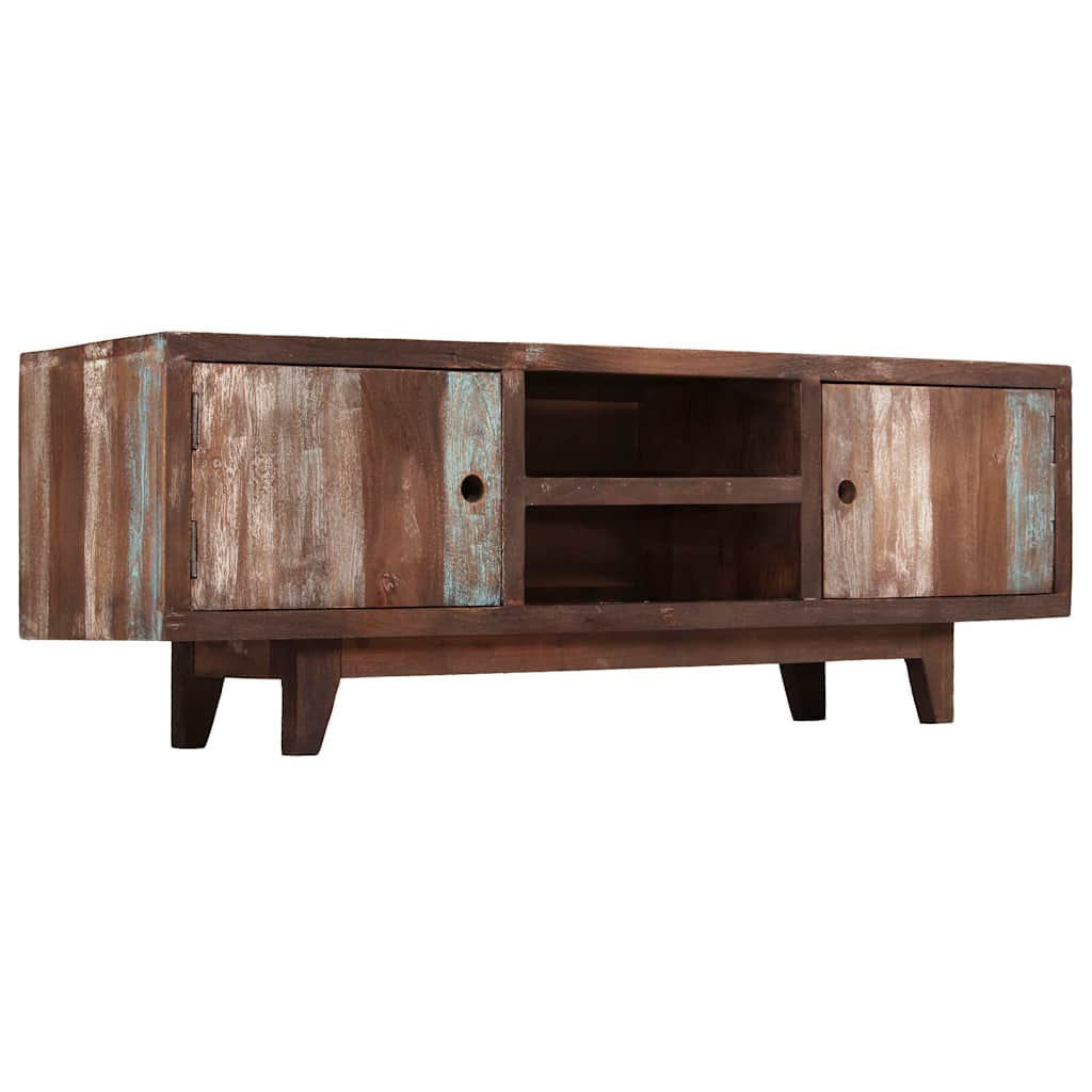 vidaXL Szafka vintage pod telewizor, drewno akacjowe, 118 x 30 x 40 cm