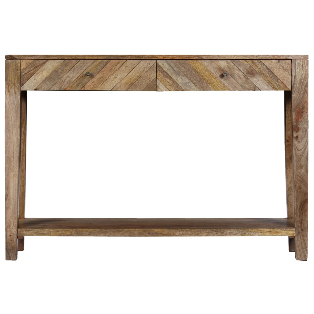 vidaXL Stolik typu konsola z litego drewna mango, 118 x 30 x 80 cm