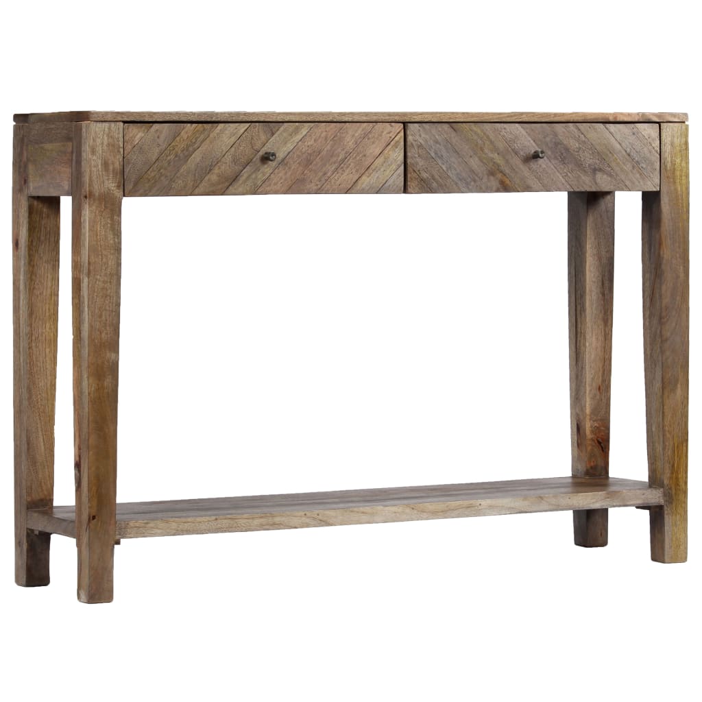 vidaXL Stolik typu konsola z litego drewna mango, 118 x 30 x 80 cm