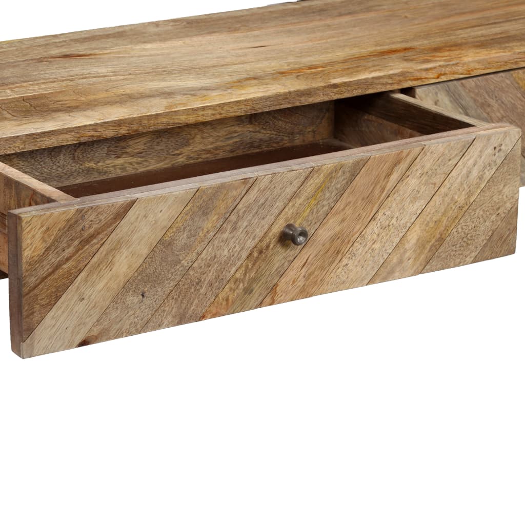 vidaXL Stolik typu konsola z litego drewna mango, 118 x 30 x 80 cm