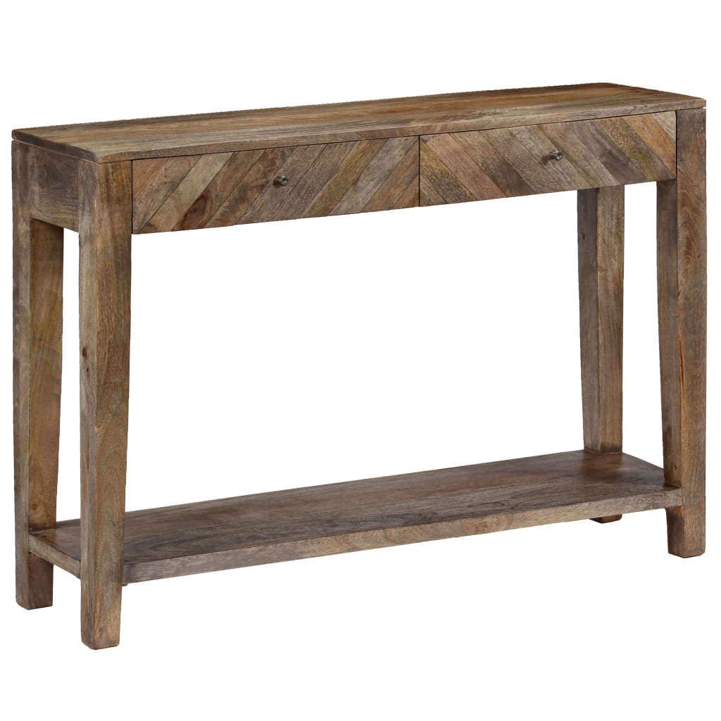 vidaXL Stolik typu konsola z litego drewna mango, 118 x 30 x 80 cm