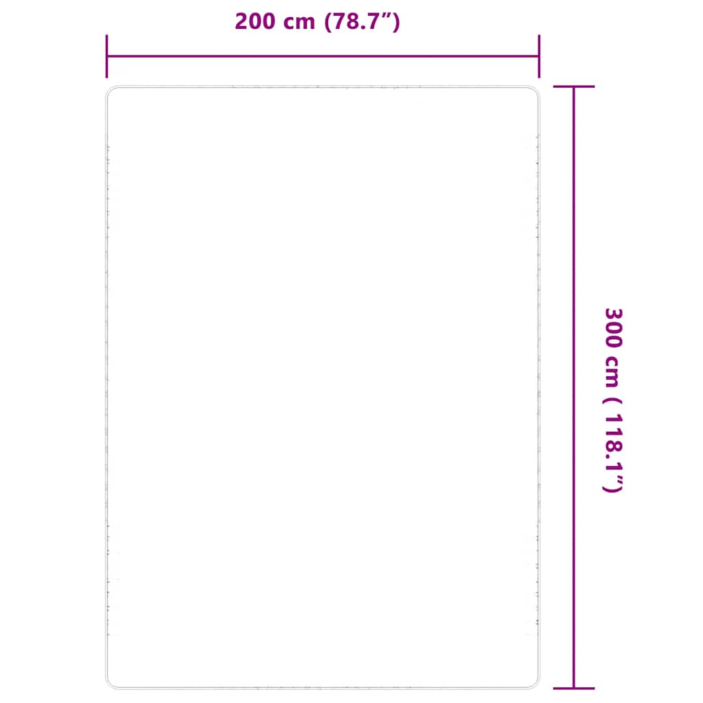 vidaXL Dywan z juty z podkładem z lateksu, 70 x 130 cm, naturalny