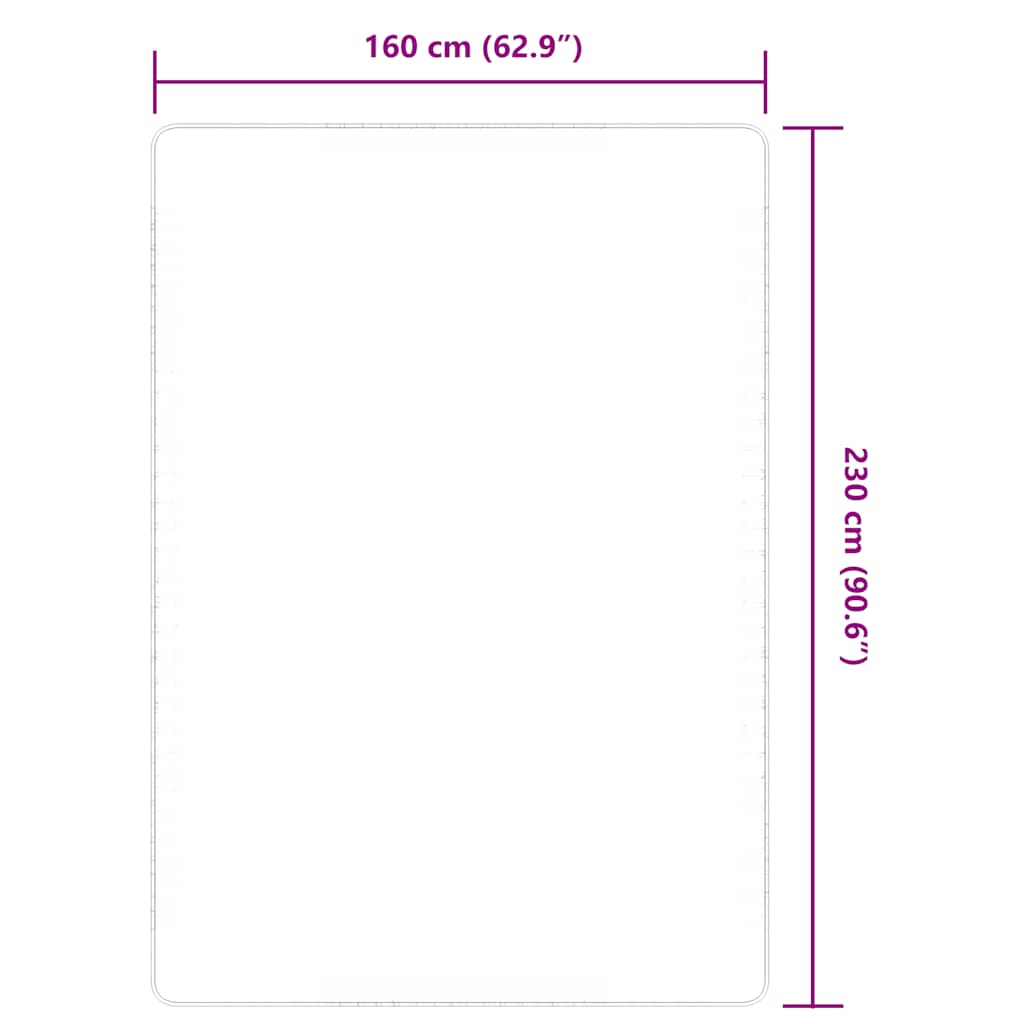 vidaXL Dywan z juty z podkładem z lateksu, 160 x 230 cm, naturalny