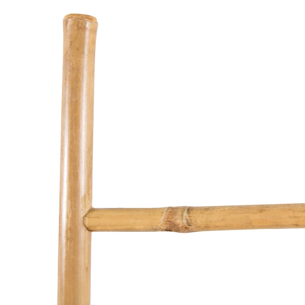 vidaXL Bambusowa drabinka na ręczniki, 5 szczebli, 150 cm