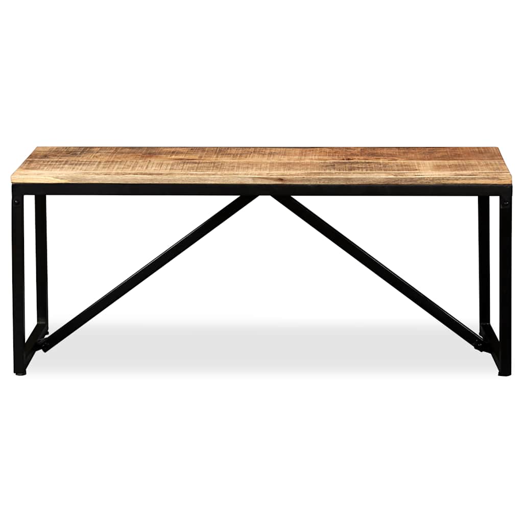 vidaXL Ławka z drewna mango, 110x35x45 cm