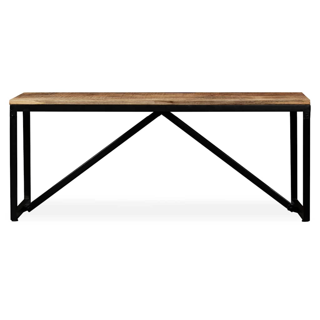 vidaXL Ławka z drewna mango, 110x35x45 cm