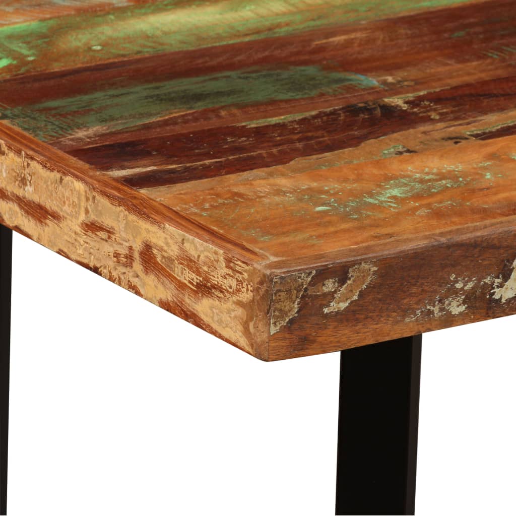 vidaXL Stolik barowy z litego drewna odzyskanego, 120 x 60 x 107 cm