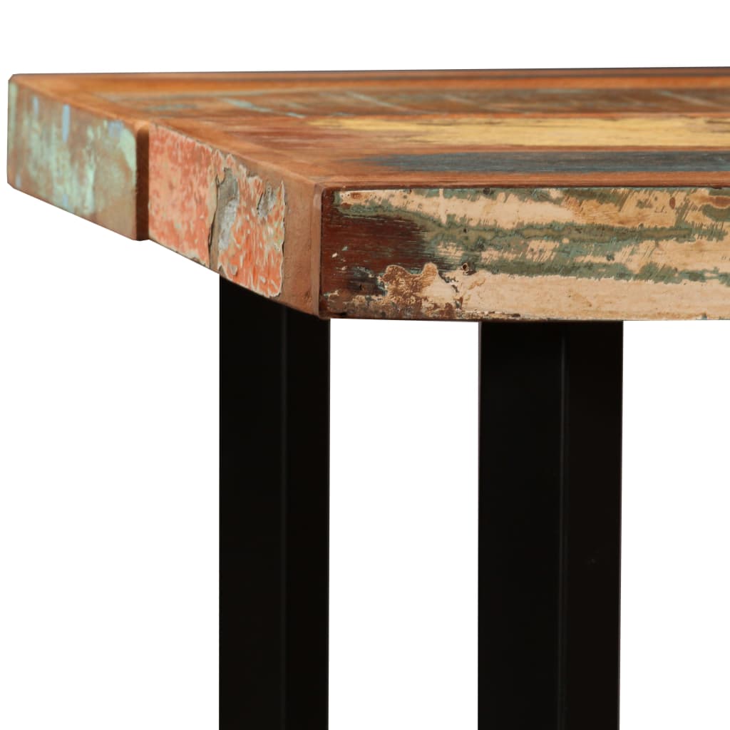 vidaXL Stolik barowy z litego drewna odzyskanego, 150 x 70 x 107 cm