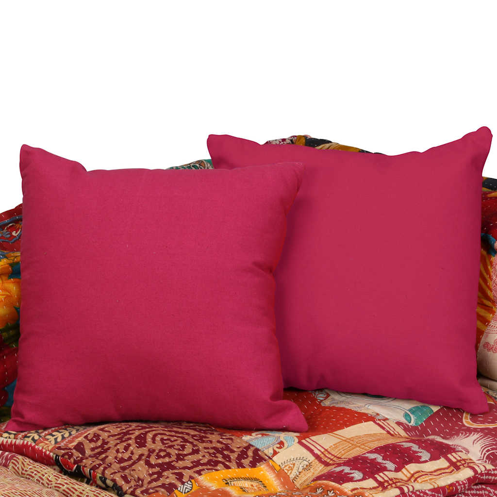 vidaXL Puf modułowy, 4-osobowy, patchwork, tkanina