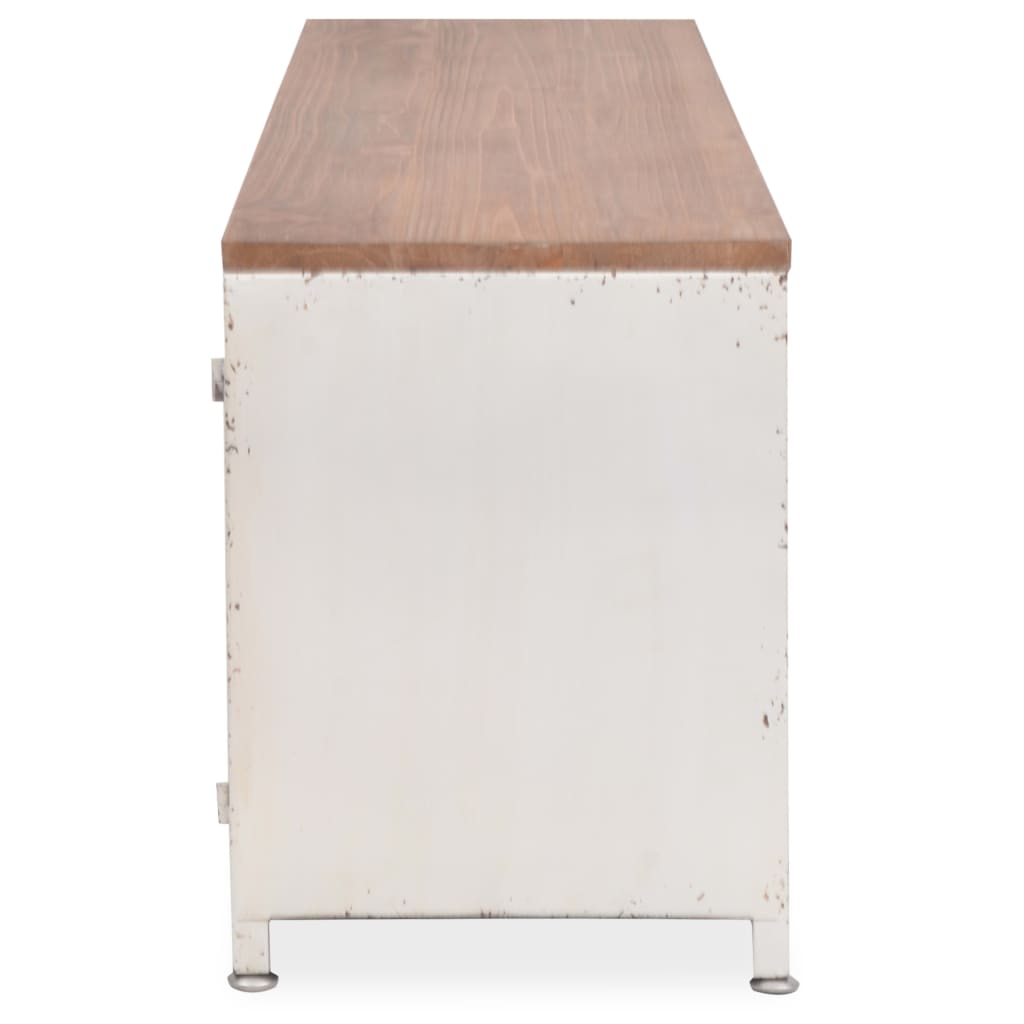 vidaXL Szafka pod telewizor, 120 x 30 x 40 cm, biała