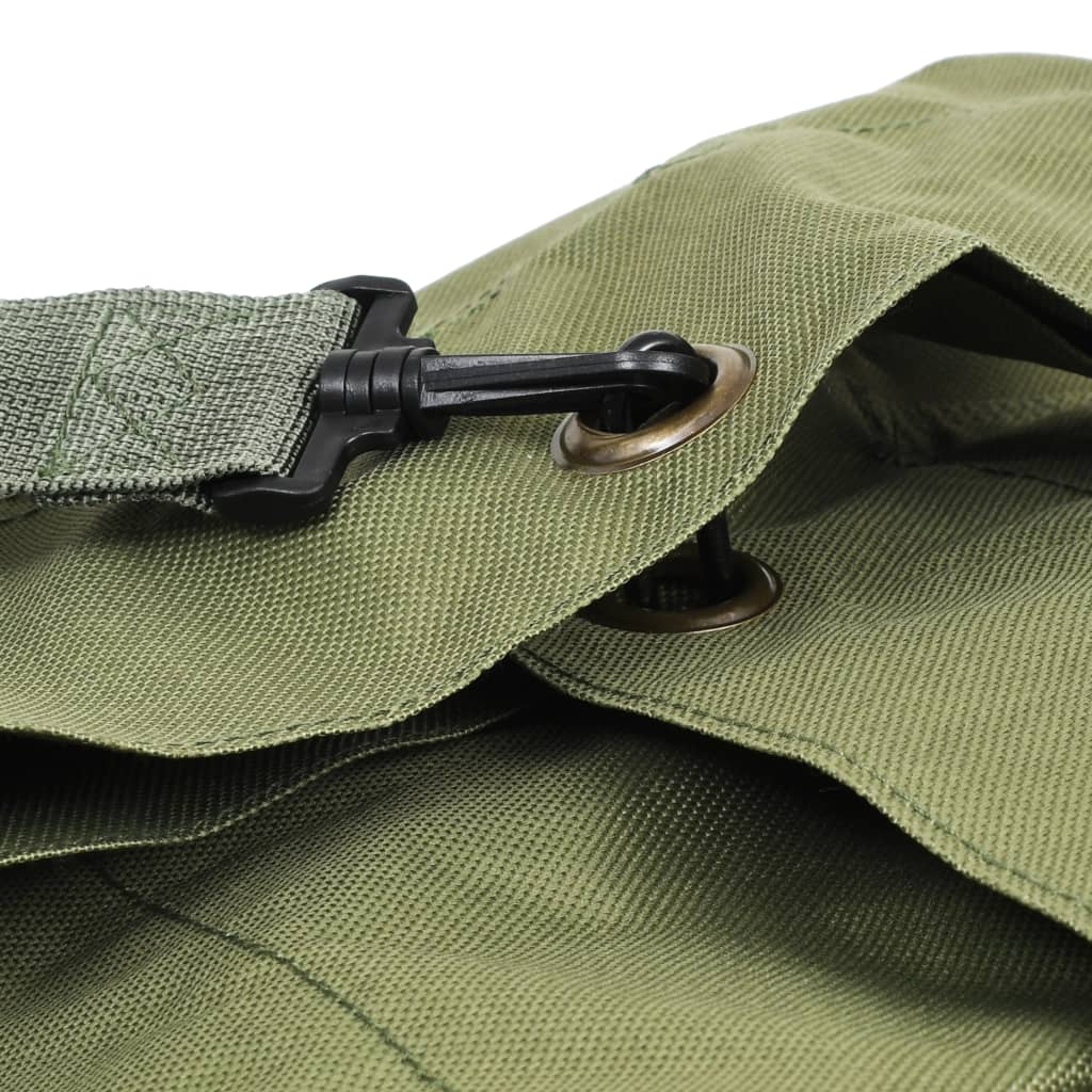 vidaXL Torba wojskowa, worek w stylu militarnym, 85 L, oliwkowa