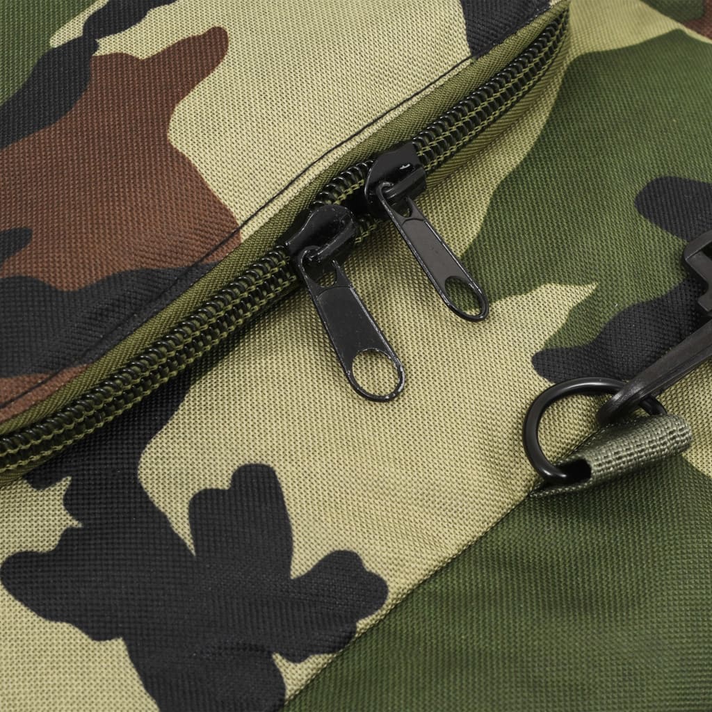 vidaXL Torba wojskowa 3-w-1, worek w stylu militarnym, 45 L, moro