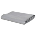 vidaXL Plandeka 650 g/m², 4 x 8 m, szara