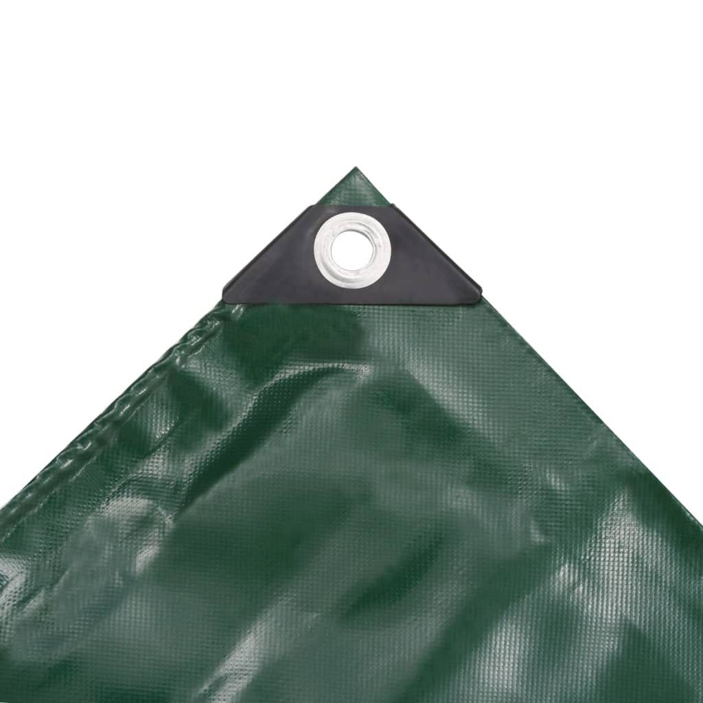 vidaXL Plandeka 650 g/m², 3 x 5 m, zielona