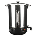 vidaXL Podgrzewacz do wina, stal nierdzewna, 15 L, 2500 W