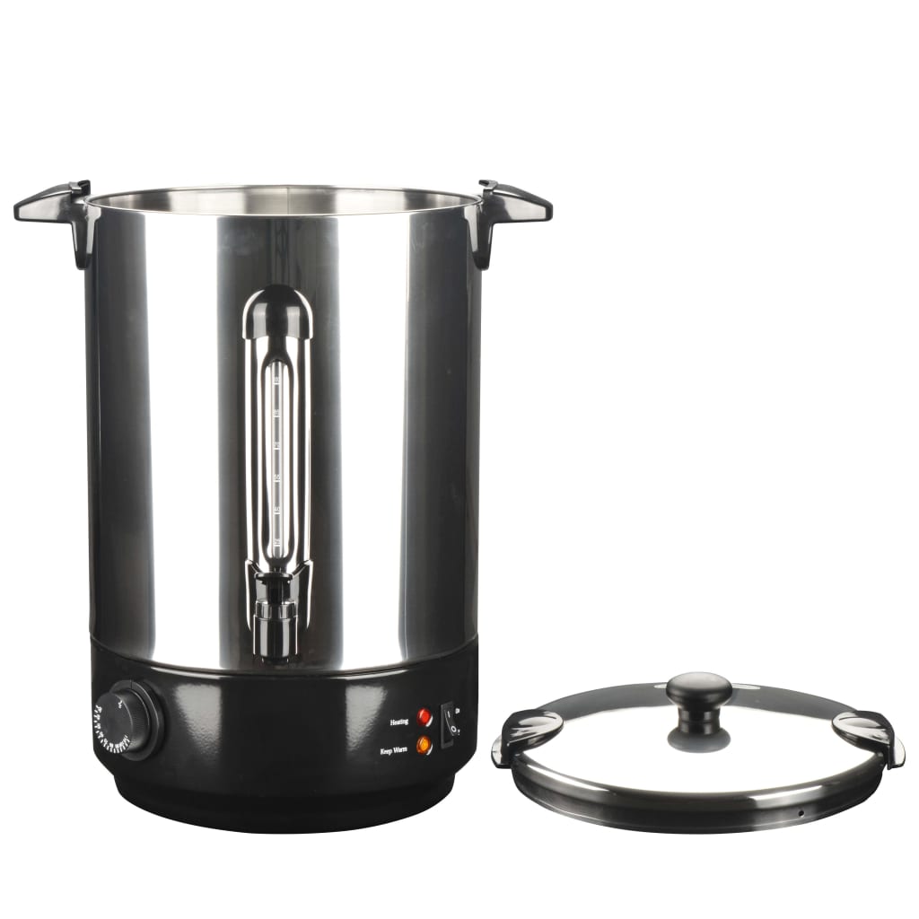 vidaXL Podgrzewacz do wina, stal nierdzewna, 15 L, 2500 W