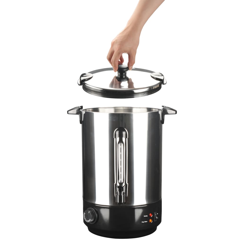 vidaXL Podgrzewacz do wina, stal nierdzewna, 15 L, 2500 W