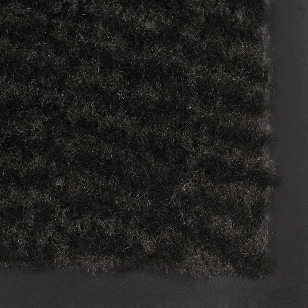 vidaXL Prostokątna wycieraczka przed drzwi 40 x 60 cm, czarna