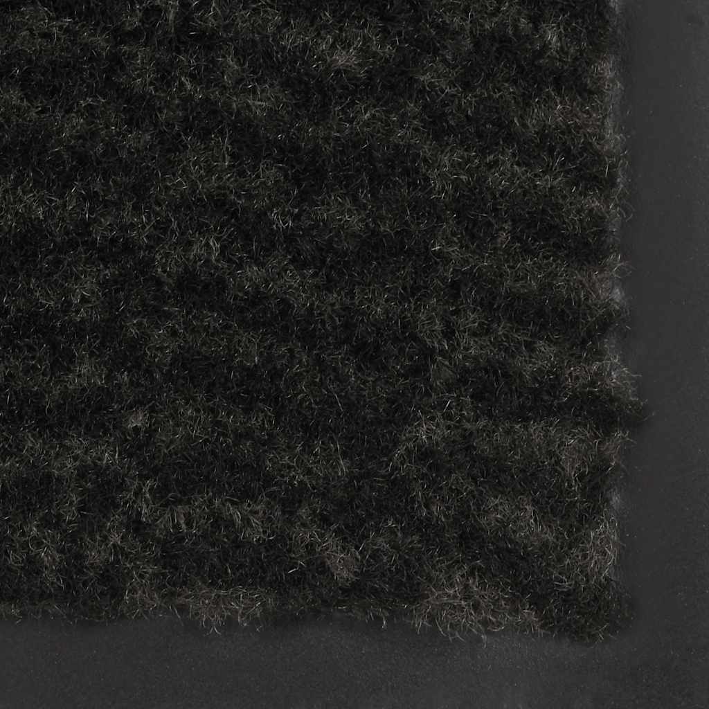 vidaXL Prostokątna wycieraczka przed drzwi 120 x 180 cm, czarna