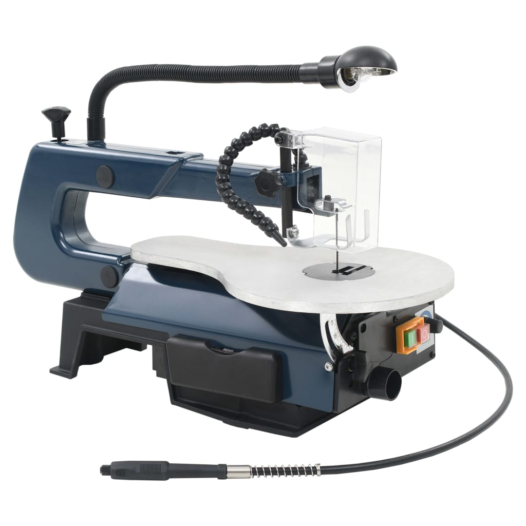 vidaXL Wyrzynarka brzeszczotowa z akcesoriami, 108 el., 125 W, 252 mm